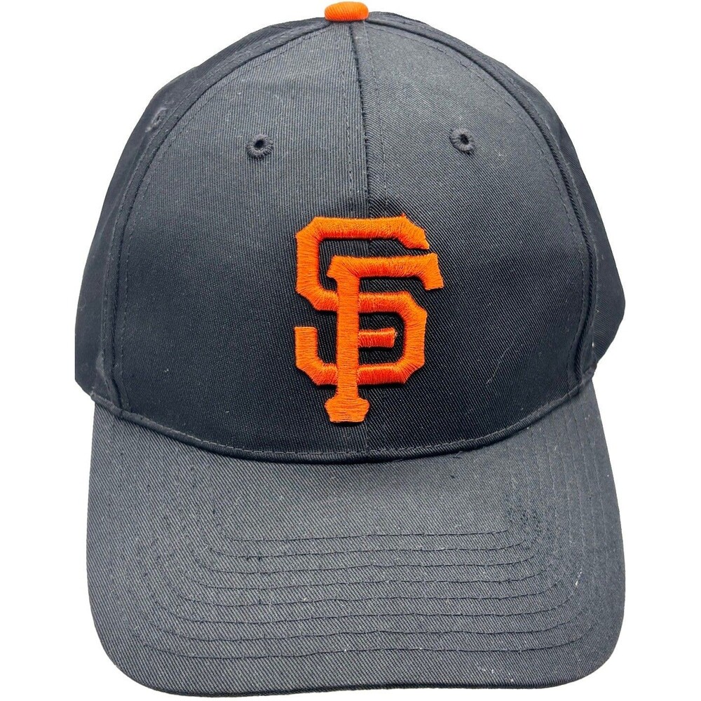 San Francisco Giants 47 Brand Snapback Hat Black Orange MLB